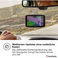 TomTom navigace GO Navigator do auta (6 palců, informace o dopravě v reálném čase a zkušební verze upozornění na rychlost