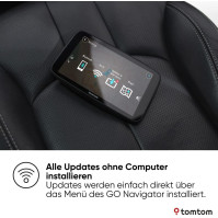 TomTom navigace GO Navigator do auta (6 palců, informace o dopravě v reálném čase a zkušební verze upozornění na rychlost