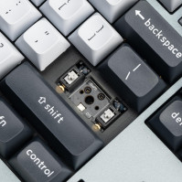 Keychron Q6 Pro QMK/VIA bezdrátová mechanická klávesnice s otočnou, 100% US rozložení programovatelná makra Keychron K Pro