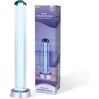 LEICKE UVC dezinfekční lampa OZONE FREE | UV sterilizační lampa, antibakteriální účinnost 99%, čistička vzduchu, UV lampa