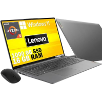 Lenovo Pc Notebook Led 15,6'' Full HD, Amd Ryzen 5 R5-5500U Six Core Fino 4,0 Ghz, SSD M2 Nvme1000Gb,Ram 16Gb,Webcam, Hdmi, Lan,