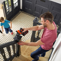 BLACK+DECKER 18V ​​akumulátorová bruska na detaily myší - holá jednotka (baterie není součástí dodávky)