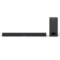 Soundbar SHARP HT-SBW110 2.1, 180W tenký bezdrátový Bluetooth Soundbar s kabelovým subwooferem pro TV s HDMI ARC/CEC