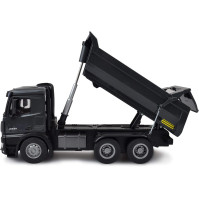 Amewi 22504 Mercedes Truck Dumper Pro Metal V2 licencované vozidlo dálkové ovládání RTR 2,4 GHz dodatečná baterie šedá