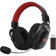 Redragon H510 Zeus-X RGB bezdrátová herní sluchátka - 7.1 prostorový zvuk - 53mm audio ovladače v paměťové pěně na uších