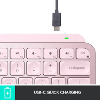 Logitech MX Keys Mini Bezdrátová klávesnice, kompaktní, Bluetooth, podsvícení, USB-C