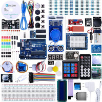 ELEGOO UNO R3 Projektový kit nejkomplexnější s průvodcem kompatibilní s Arduino IDE (63 položkami)