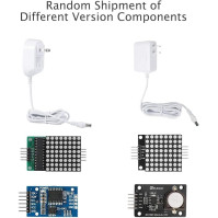 ELEGOO UNO R3 Projektový kit nejkomplexnější s průvodcem kompatibilní s Arduino IDE (63 položkami)