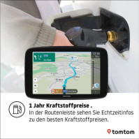 Satelitní navigace TomTom GO Camper Max se 7" HD obrazovkou, body zájmu pro obytné vozy a karavany, aktualizace přes Wi-Fi, upoz