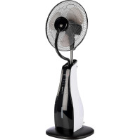 Korona 81102 Podlahový ventilátor s funkcí rozprašování, průměr 40 cm, nádrž na vodu 3,3 l, časovač