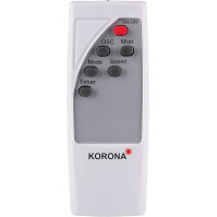 Korona 81102 Podlahový ventilátor s funkcí rozprašování, průměr 40 cm, nádrž na vodu 3,3 l, časovač