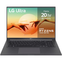 LG Ultra 16UD70R-G.AX59B - notebook, 16 palců, 16:10 IPS, bez OS, Ryzen R5, 16 GB RAM, 1TB SSD, 1,6 kg, výdrž baterie až 20 hodi