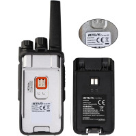 Retevis RT668 Walkie Talkie se sluchátkem, dvoucestná vysílačka PMR446 bez licence, VOX Scan, 16 kanálů CTCSS/DCS, dobíjecí vysí