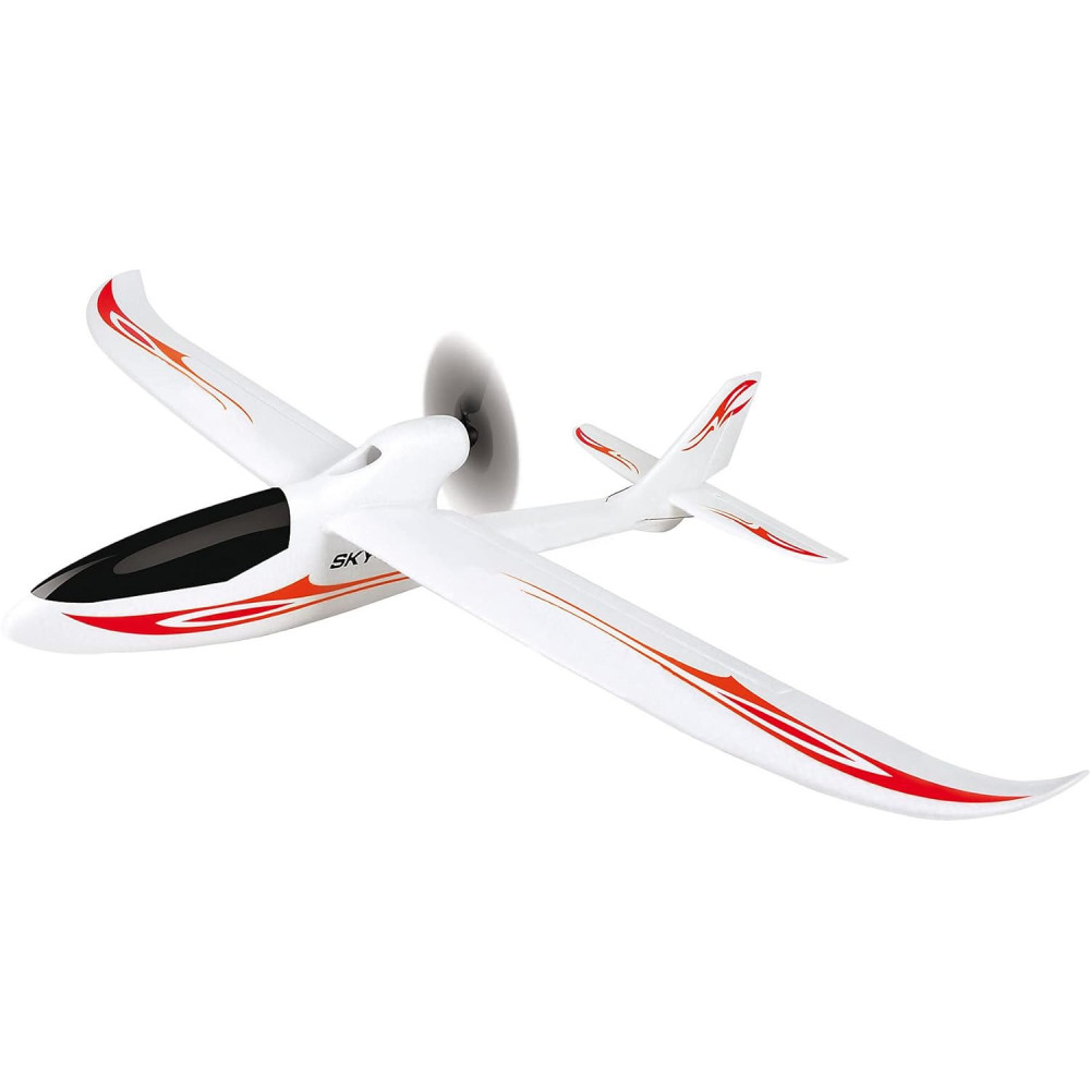 Amewi 24058 Skyrunner V3 Gyro RC motorový letový model RTR 750 mm, bílý