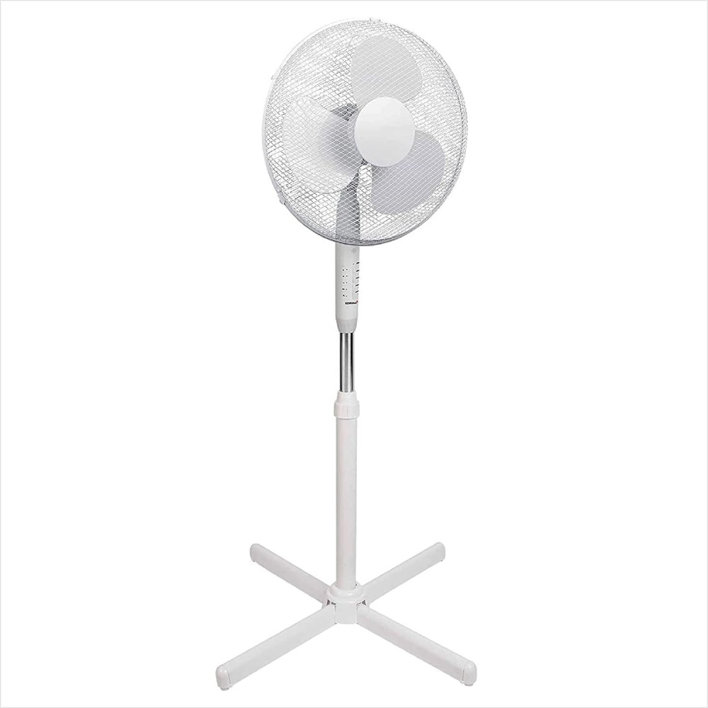 Stojanový ventilátor s dálkovým ovládáním Korona 81100 | 90° oscilace | Stojanový ventilátor | Tichý 40 cm průměr, 40 W