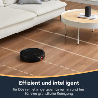 Robotický vysavač Ultenic D6s s mopem, SonicTrue Vibration Mopping, 3000Pa silné sání, Super Slim, APP Control, kompatibilní s A