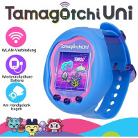 Bandai Tamagotchi Uni Modrá skořápka | Tamagotchi Uni Nová generace virtuálních domácích mazlíčků připojení k Tamaverse