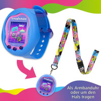 Bandai Tamagotchi Uni Modrá skořápka | Tamagotchi Uni Nová generace virtuálních domácích mazlíčků připojení k Tamaverse