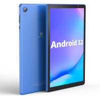 PRITOM 10palcový tablet Android 12, 2 GB RAM, 32 GB ROM, 6000 mAh, rozšíření na 512 GB, čtyřjádrový procesor, 10palcový