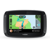 TomTom motocyklová GPS navigace Rider 500, 4,3 palce, s motocyklovými zatáčkovými a kopcovitými cestami