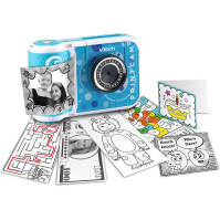 VTech KidiZoom PrintCam. Pořizujte fotografie a selfie pomocí barevné obrazovky a okamžitě vytiskněte až 80 černobílých sn.